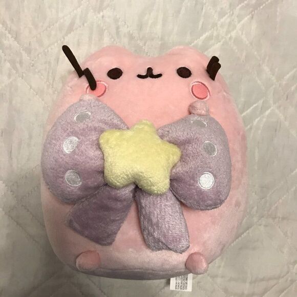 PUSHEEN Medium Bow Claire's EXCLUSIVE - Picture 1 of 3